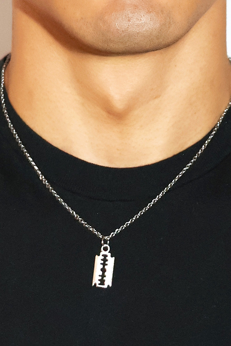 Razer Necklace - Silver