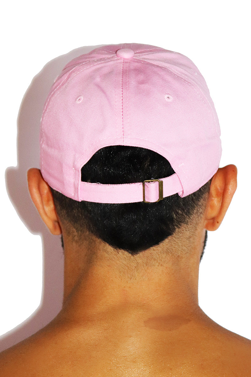 Mushroom Patch Dad Hat -Pink