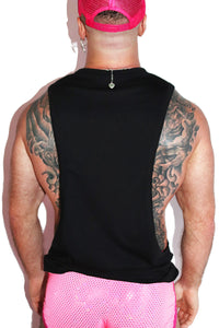 Circuit Cheetah Mesh Low Arm Tank- Green