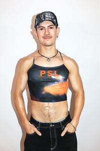 Public Sex Lover Cami Baby Tank-Orange