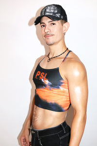 Public Sex Lover Cami Baby Tank-Orange