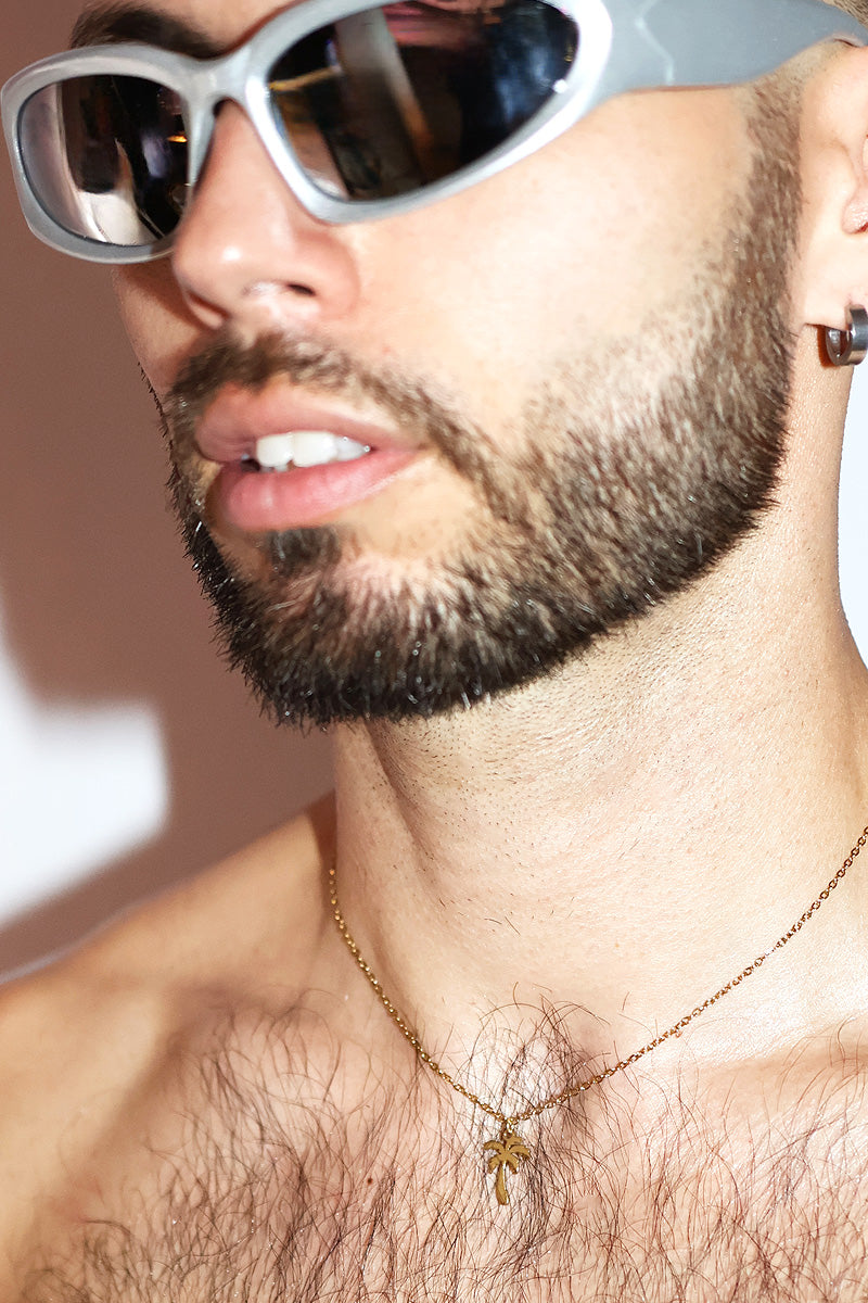 Palms Necklace - Silver