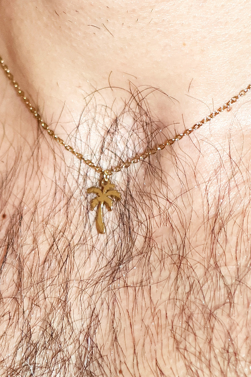 Palms Necklace - Silver