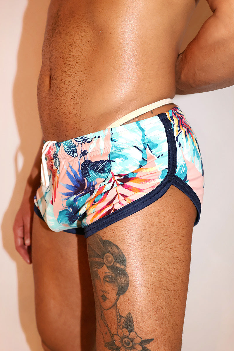 The Lanai Shorty Running Shorts - Pink