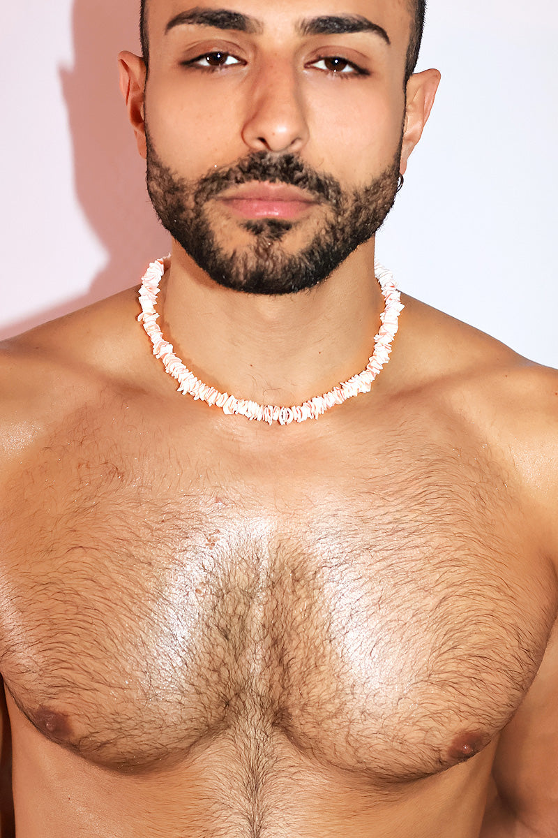 Pukka Club Pukka Shell Necklace - Pink