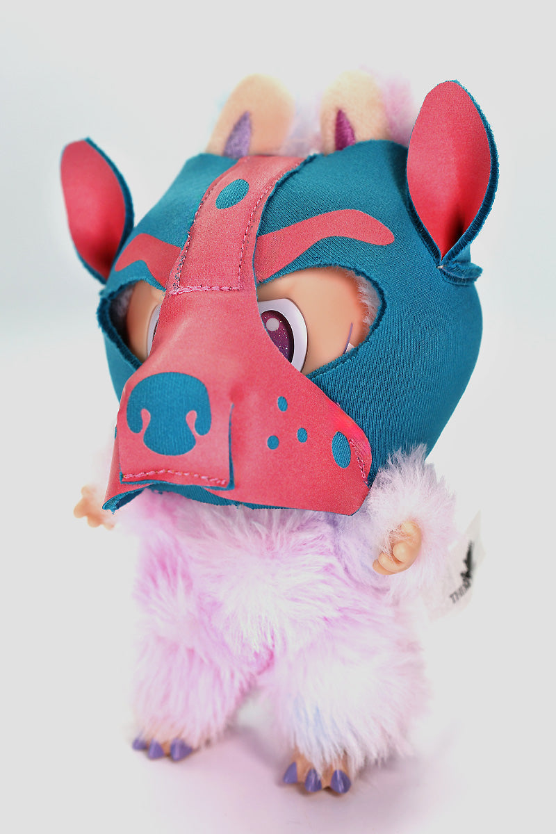 Pink Pup Play Monster Doll Hood