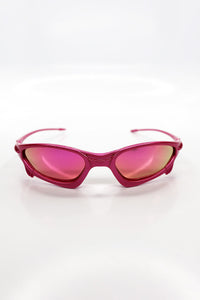 Y2K Micro Wrap Sunglasses – Pink