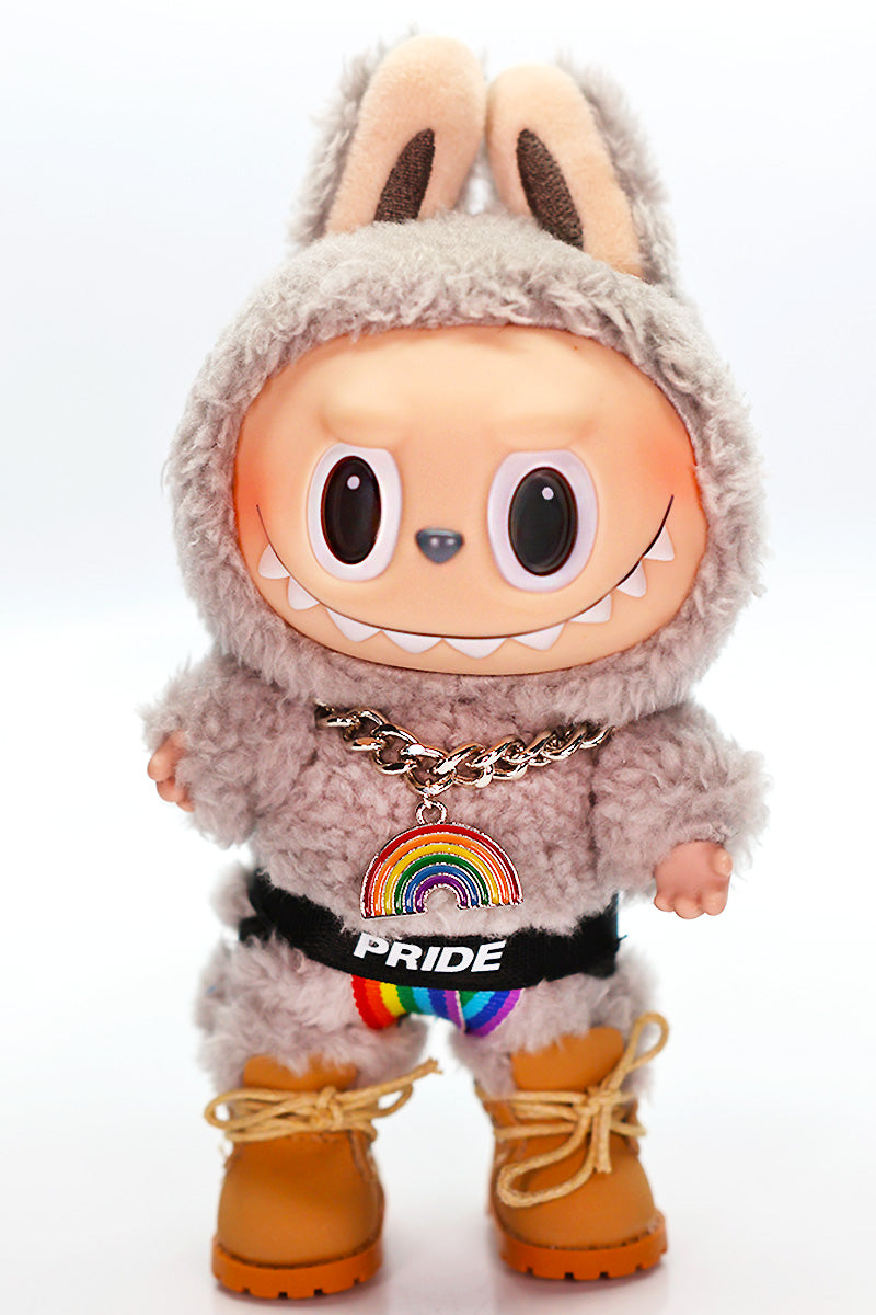 Gay Pride Monster Doll Full Look Outfit Set