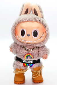 Gay Pride Monster Doll Full Look Outfit Set