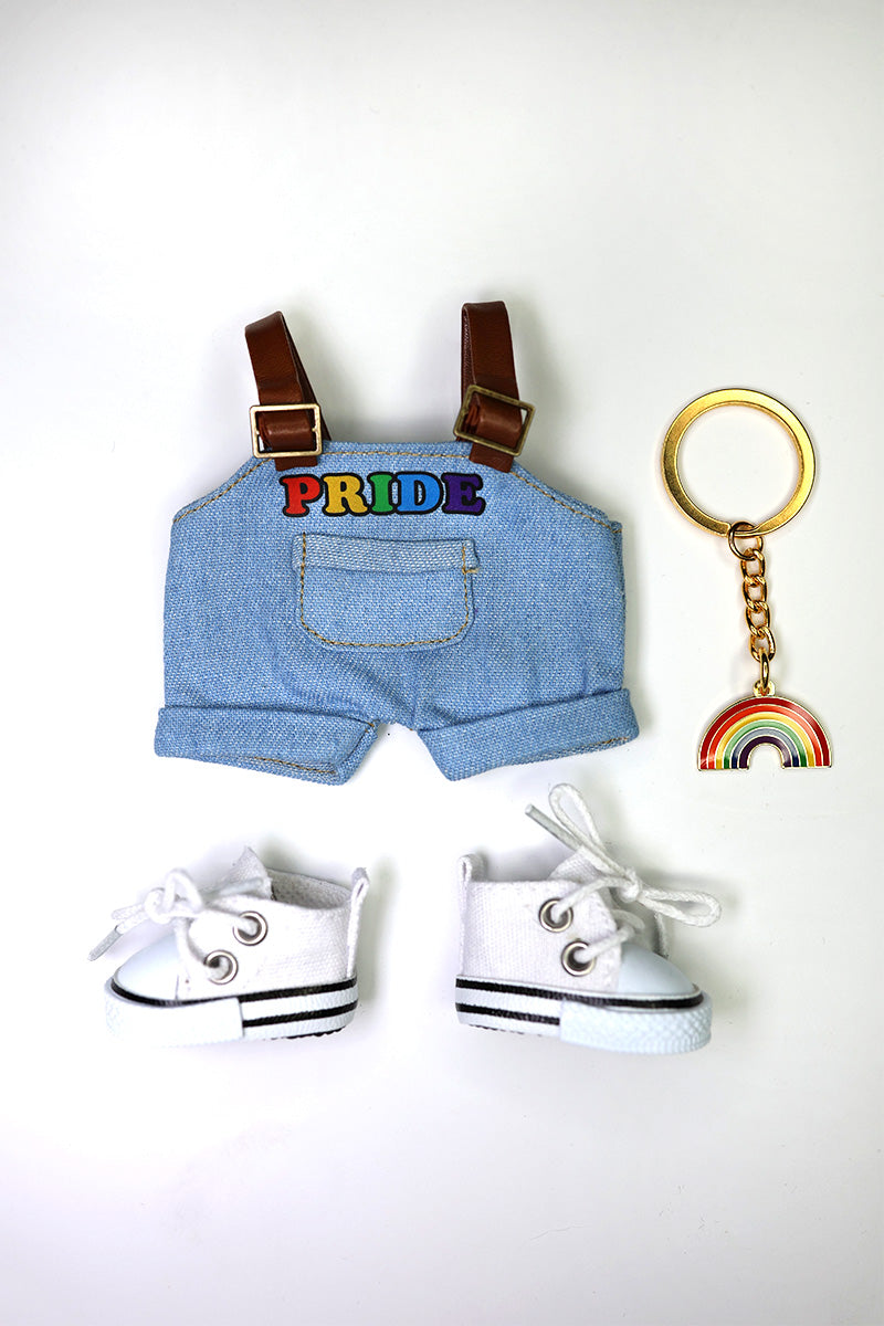 Pride Overalls Fashion Figure Full Look Outfit Set