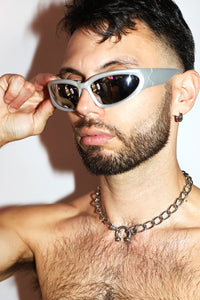 Prince Albert Necklace - Silver