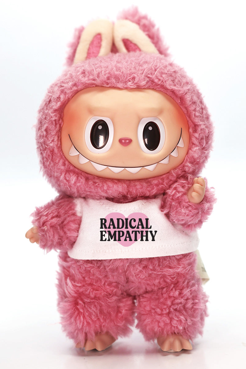 Radical Empathy Monster Doll Crop Tank- White