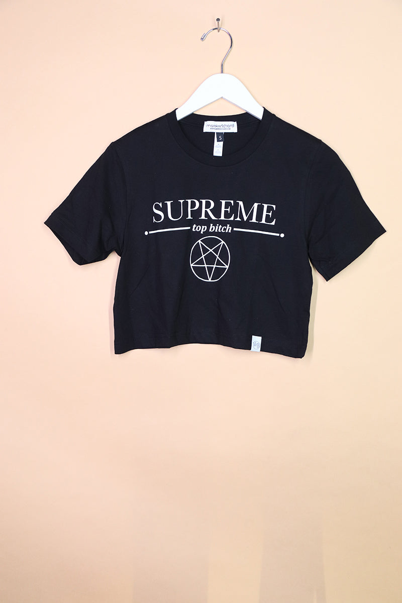 Sample#00940- Supreme Crop Tee-S