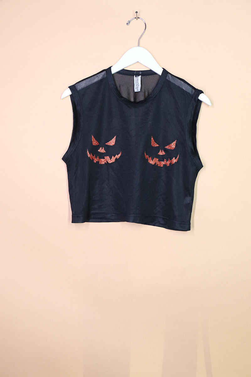 Sample#00947- Jacko Pasties Crop Tank-M