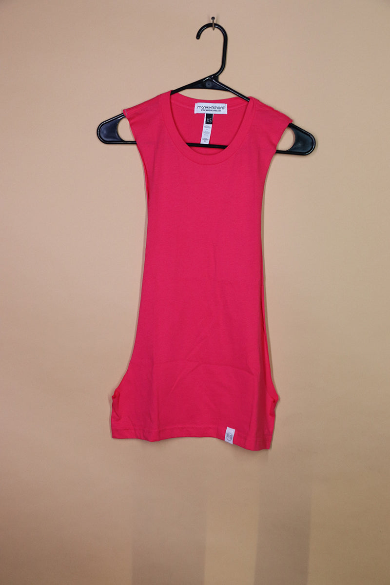 Sample#00958- Low Arm Tank Fuchsia-XS
