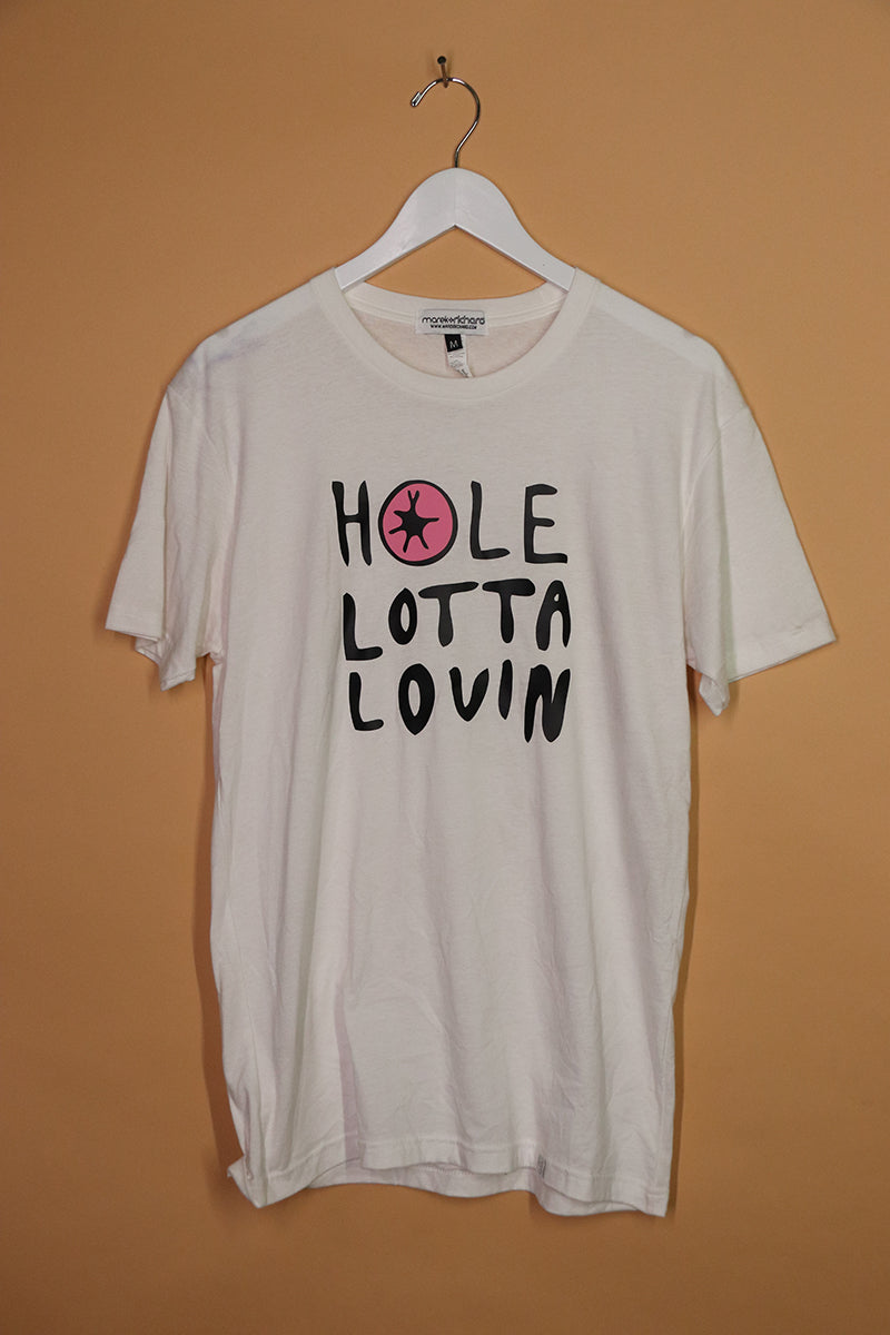 Sample#01005- Hole Lotta Loving Tee-M