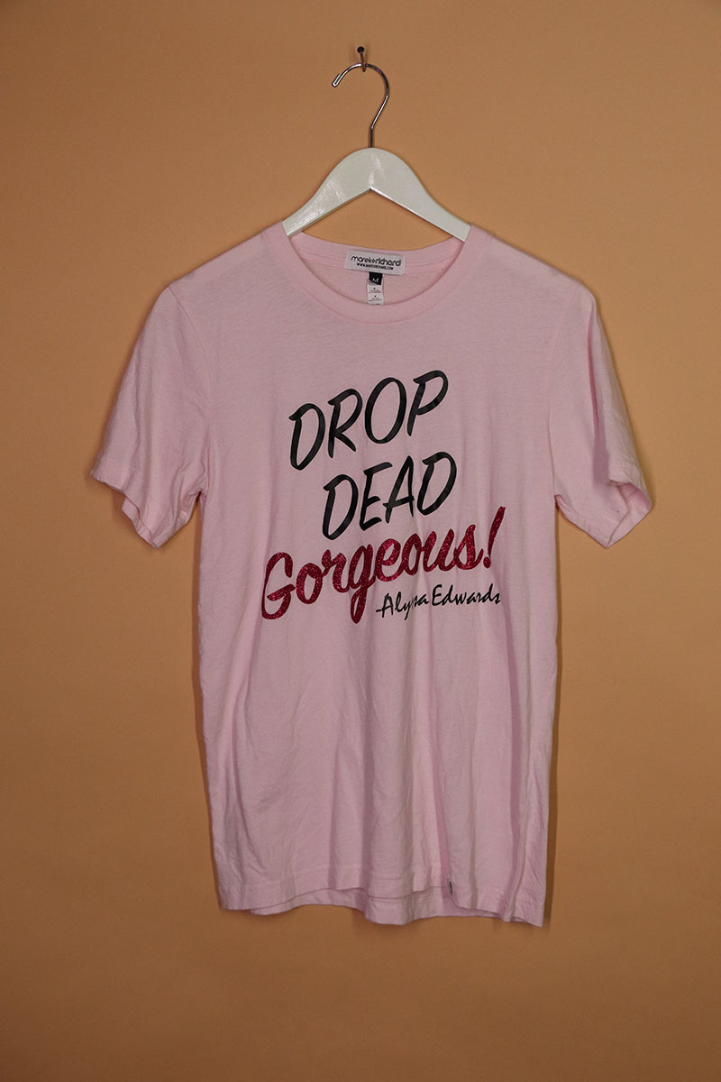 Sample#01007- Drop Dead Gorgeous Pink Tee-M