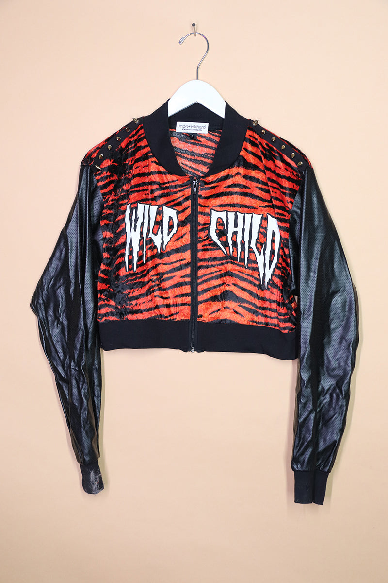 Sample#01206- Wild Child Crop Jacket-L