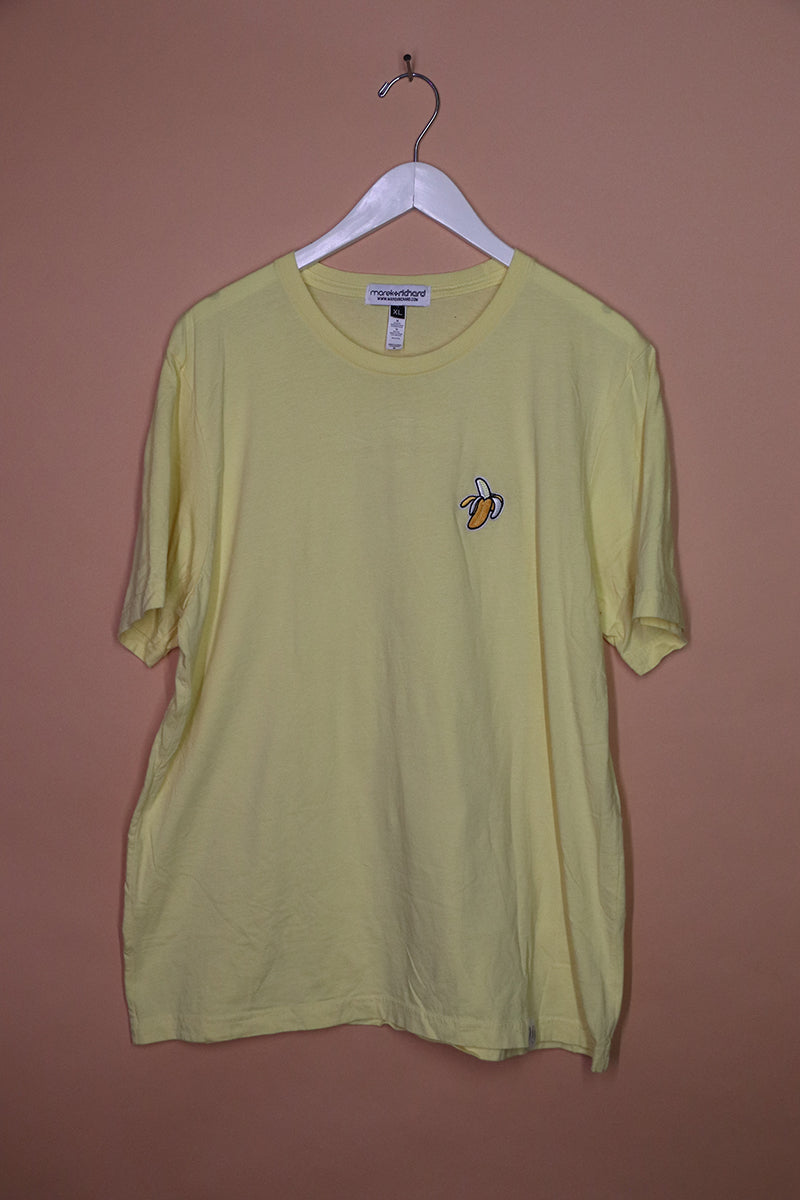 Sample#01247- Banana Patch Yellow Tee-XL