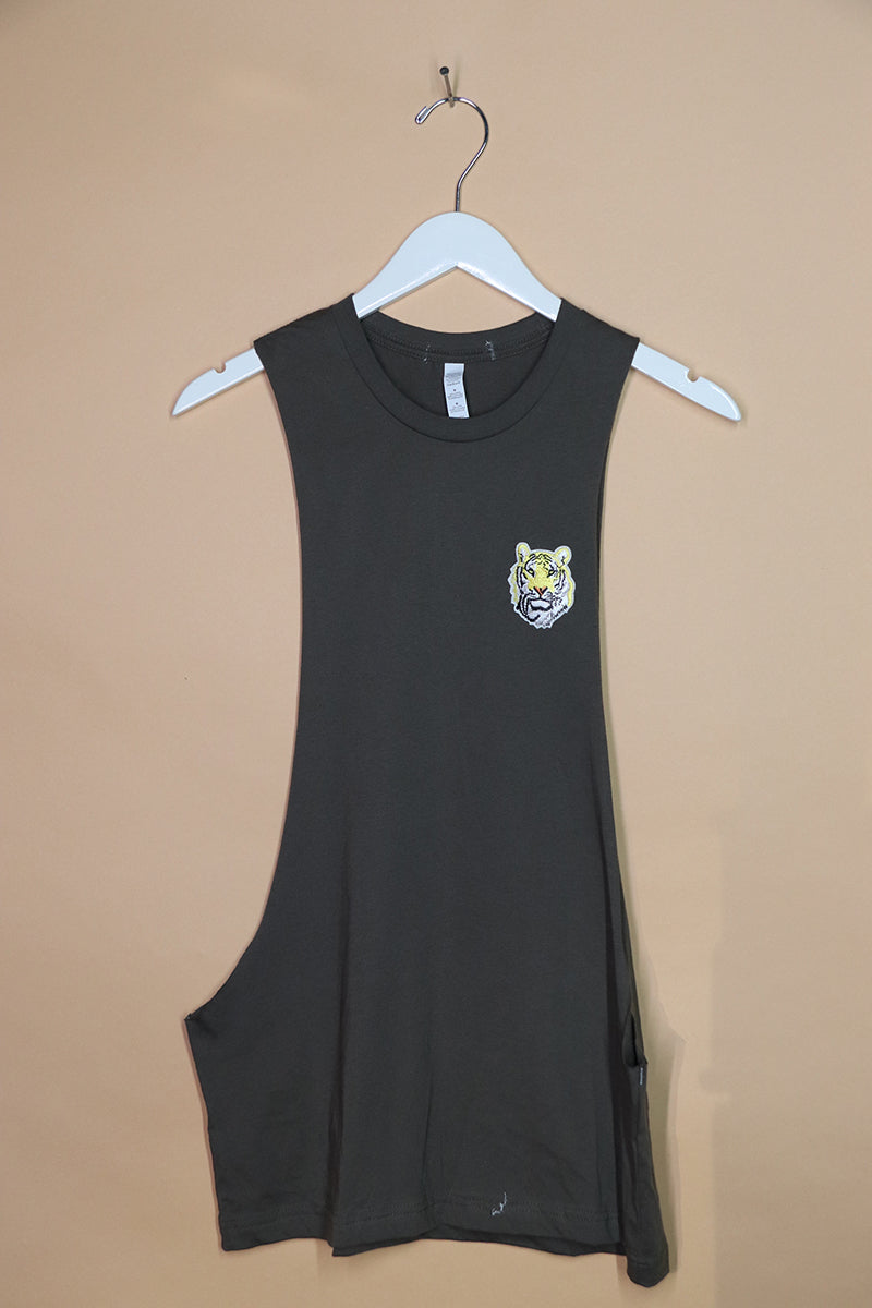 Sample#01606- Tiger Patch Army Low Arm Tank-M