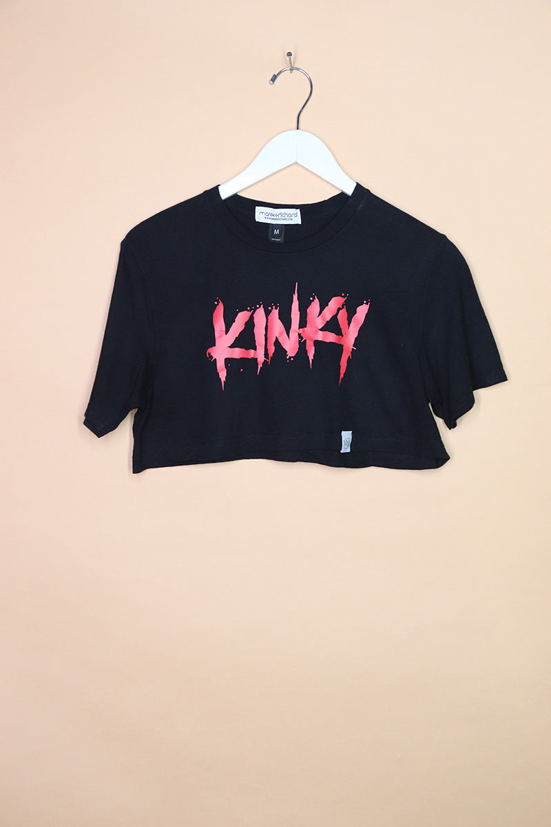 Sample#01707- Kinky Extreme Crop Tee-M