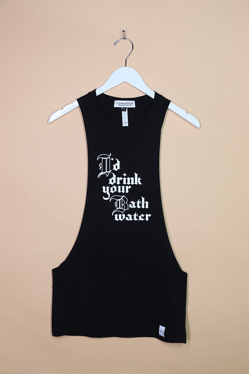 Sample#01756- Bath Water Black Low Arm Tank-S