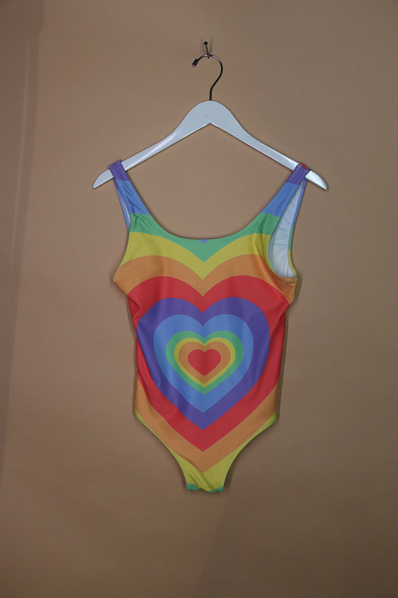 Sample#01953- Heart Waves Bodysuit-M