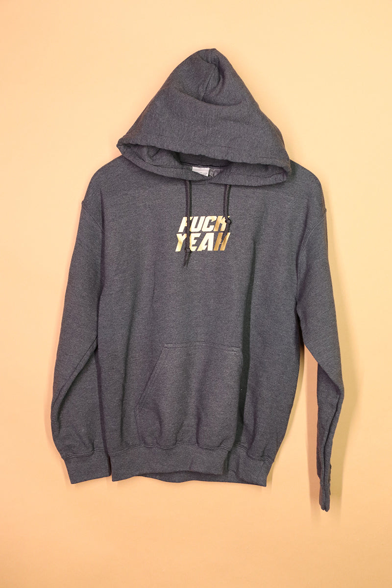 Sample#02001- Fuck Yeah Navy Hoodie-S