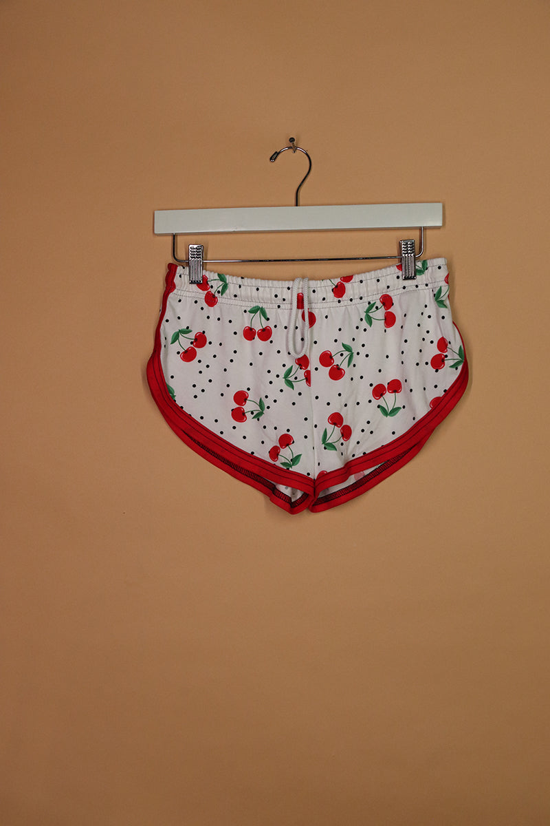 Sample#02094- Cherry Bomb Shorty Shorts-S