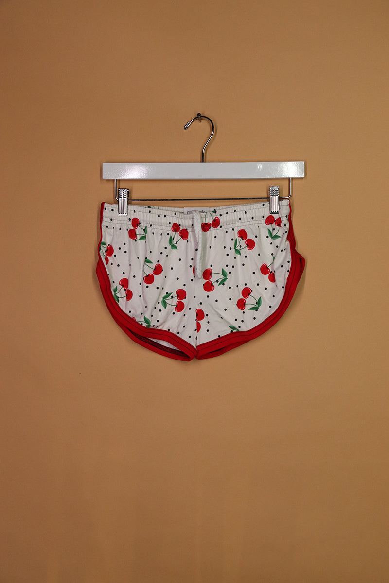 Sample#02208- Cherry Bomb Shorty Shorts-S