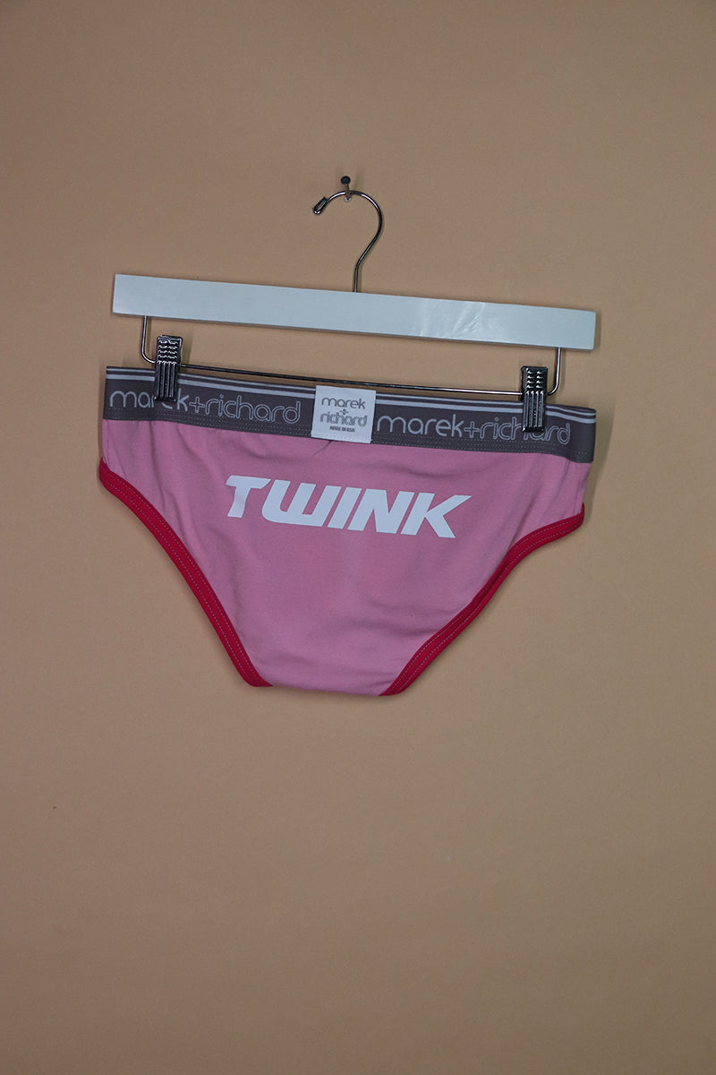 Sample#02329- Twink Pink Bikini Brief-S