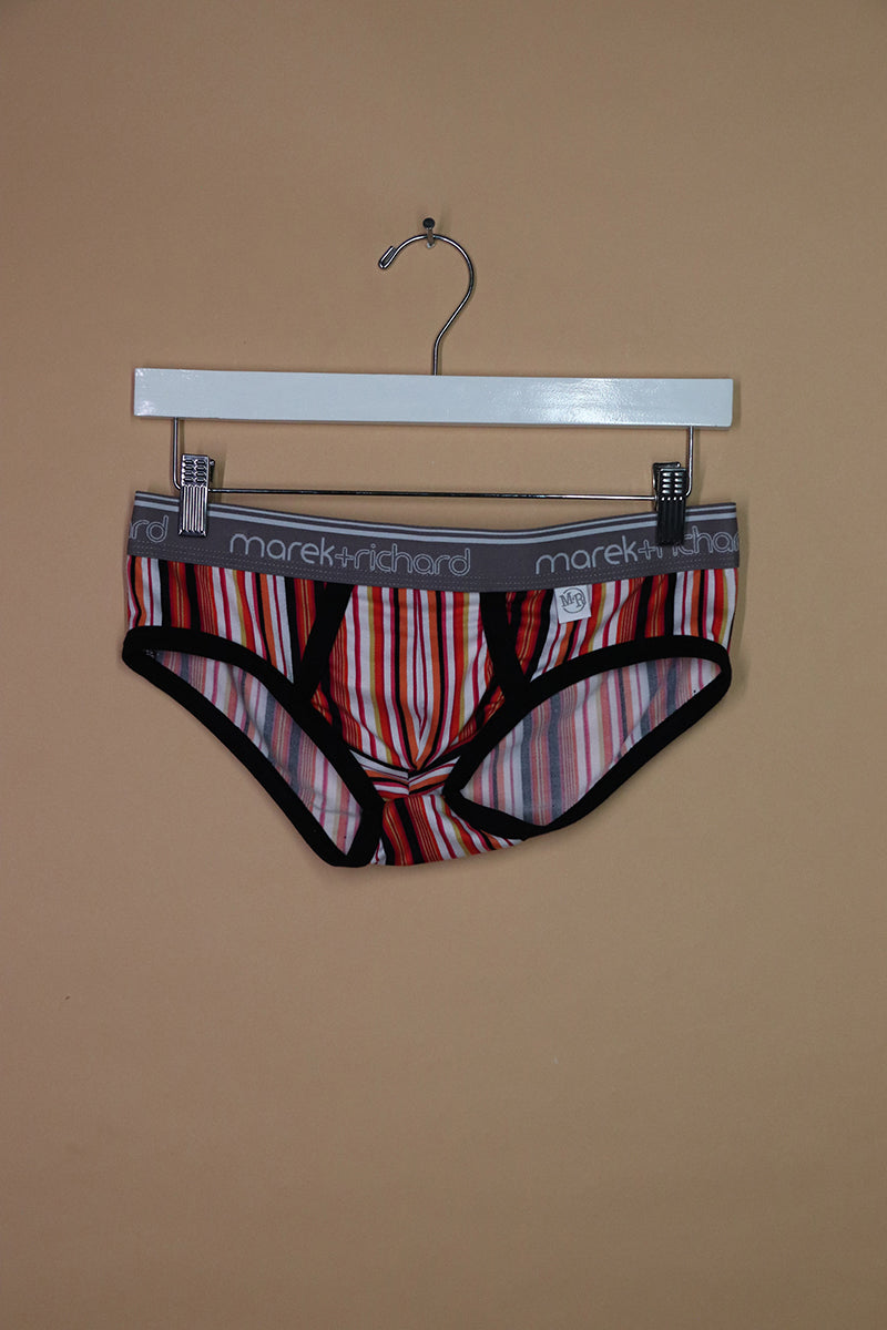 Sample#02346- Tv Stripe Brief-S