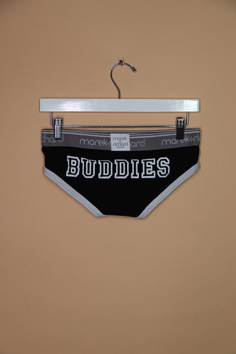 Sample#02481- Buddies Black Brief-S