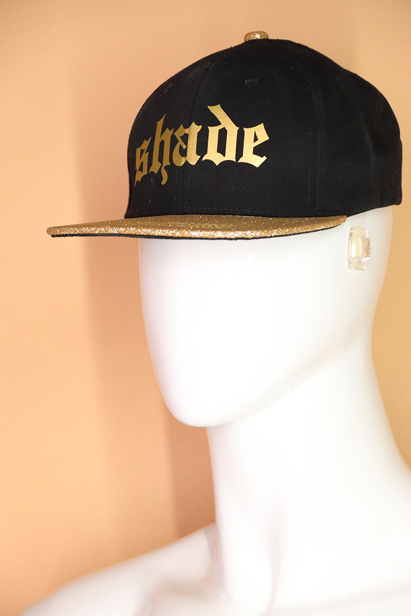 Sample#02767- Shade Gold Snapback Hat