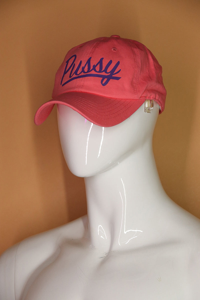 Sample#02809- Pussy Pink Dad Hat