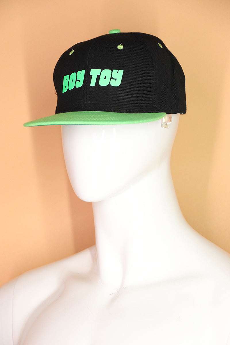 Sample#02811- Boy Toy Green Snapback Hat