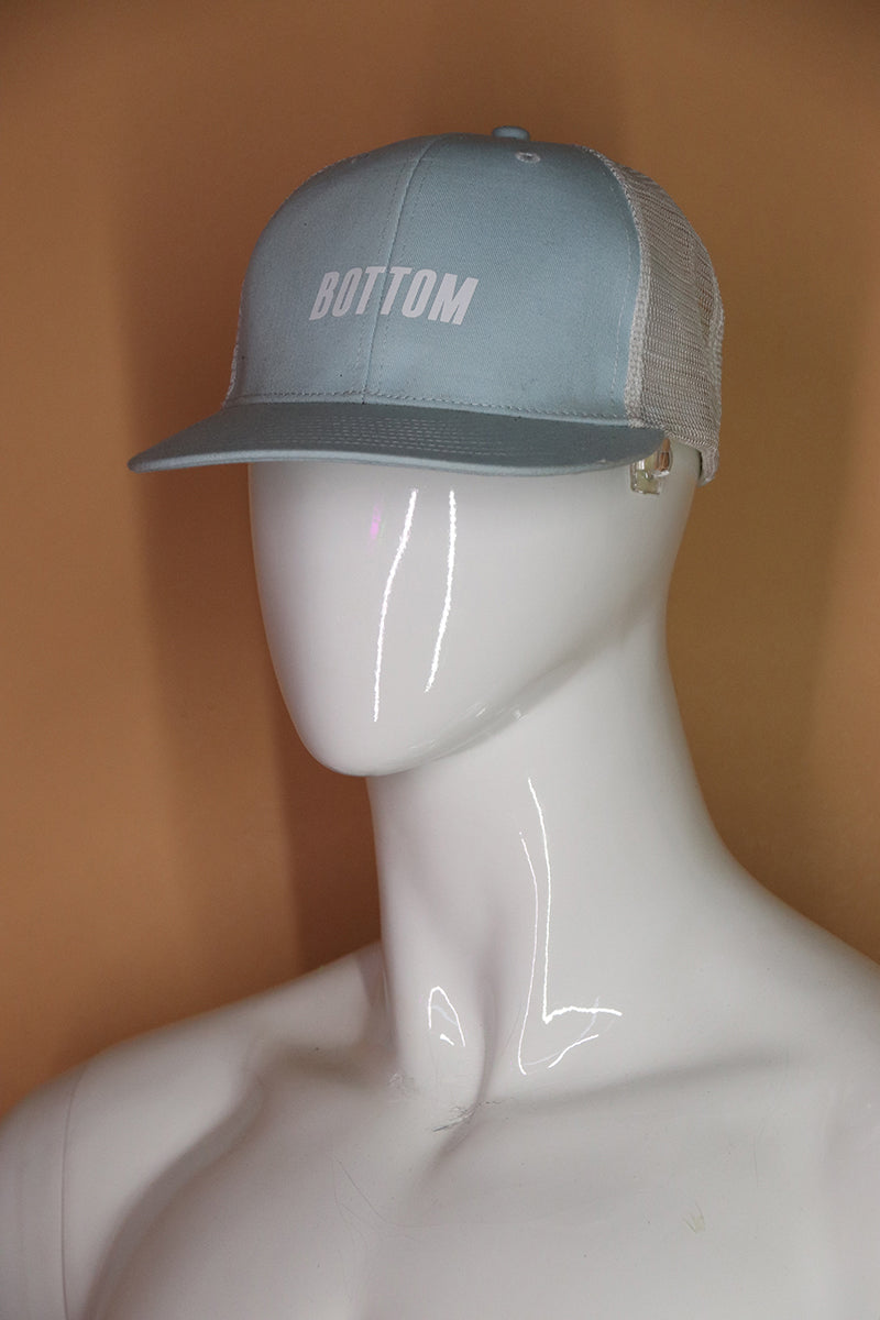 Sample#02815- Bottom Sky Blue Trucker Hat