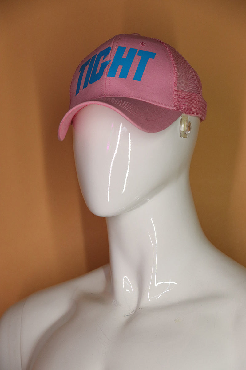 Sample#02821- Tight Pink Trucker Hat