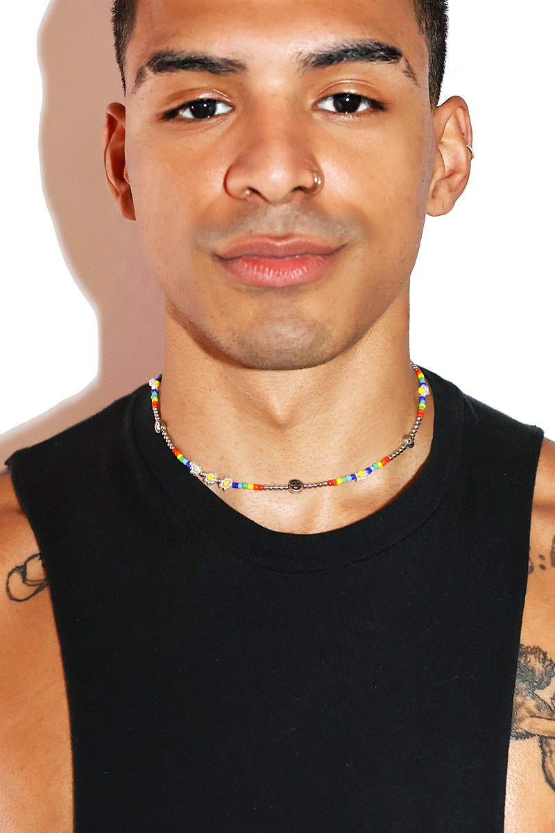 Happy Rainbow Necklace - Multi