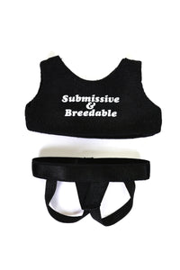 Submissive And Breedable Monster Doll Outfit Set