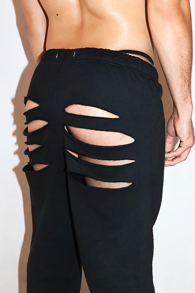 Tainted Love Jogger Sweatpants- Black