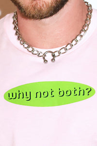 Why Not Both Extreme Crop Tank-Pink