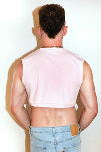Why Not Both Extreme Crop Tank-Pink