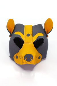 Yellow Pup Play Monster Hood