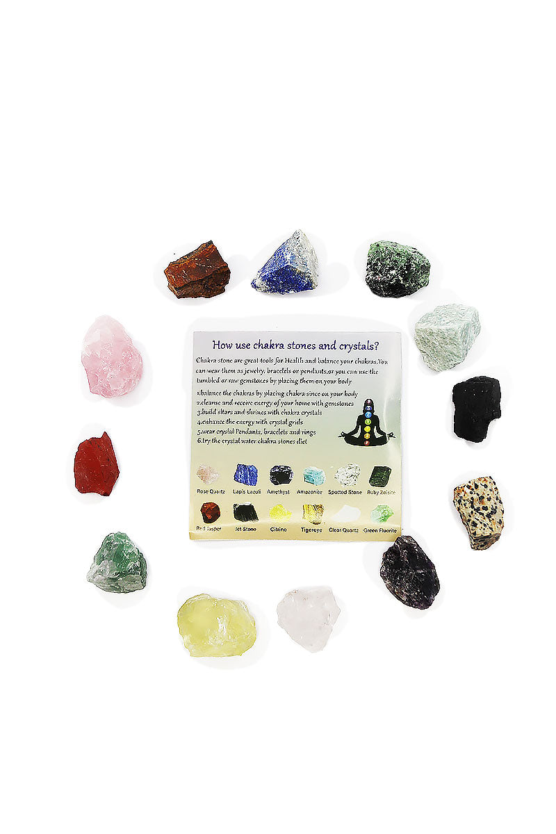Gay Witchcraft Chakra Balance Crystal Stones- Multi