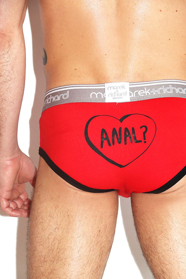 Anal? Brief in Red