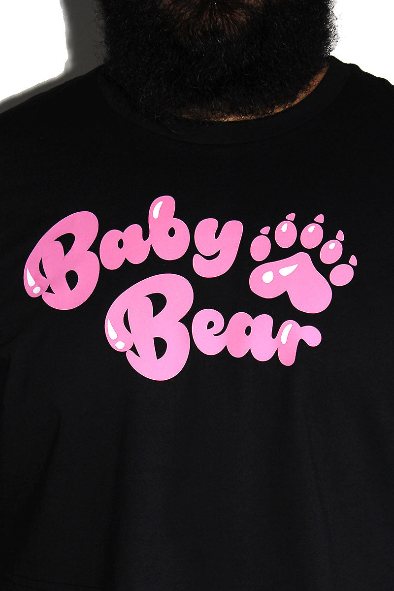 PLUS: Baby Bear Crop Tee - Black
