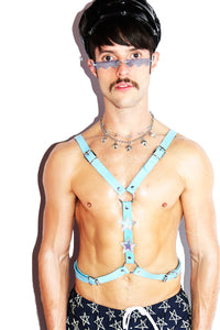 Star Boy Angel Wings Harness-Blue