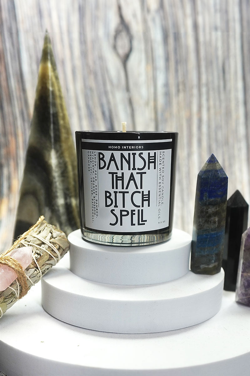 Banish That Bitch Spell Candle
