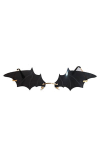 Bat Wing Sunglasses-Black